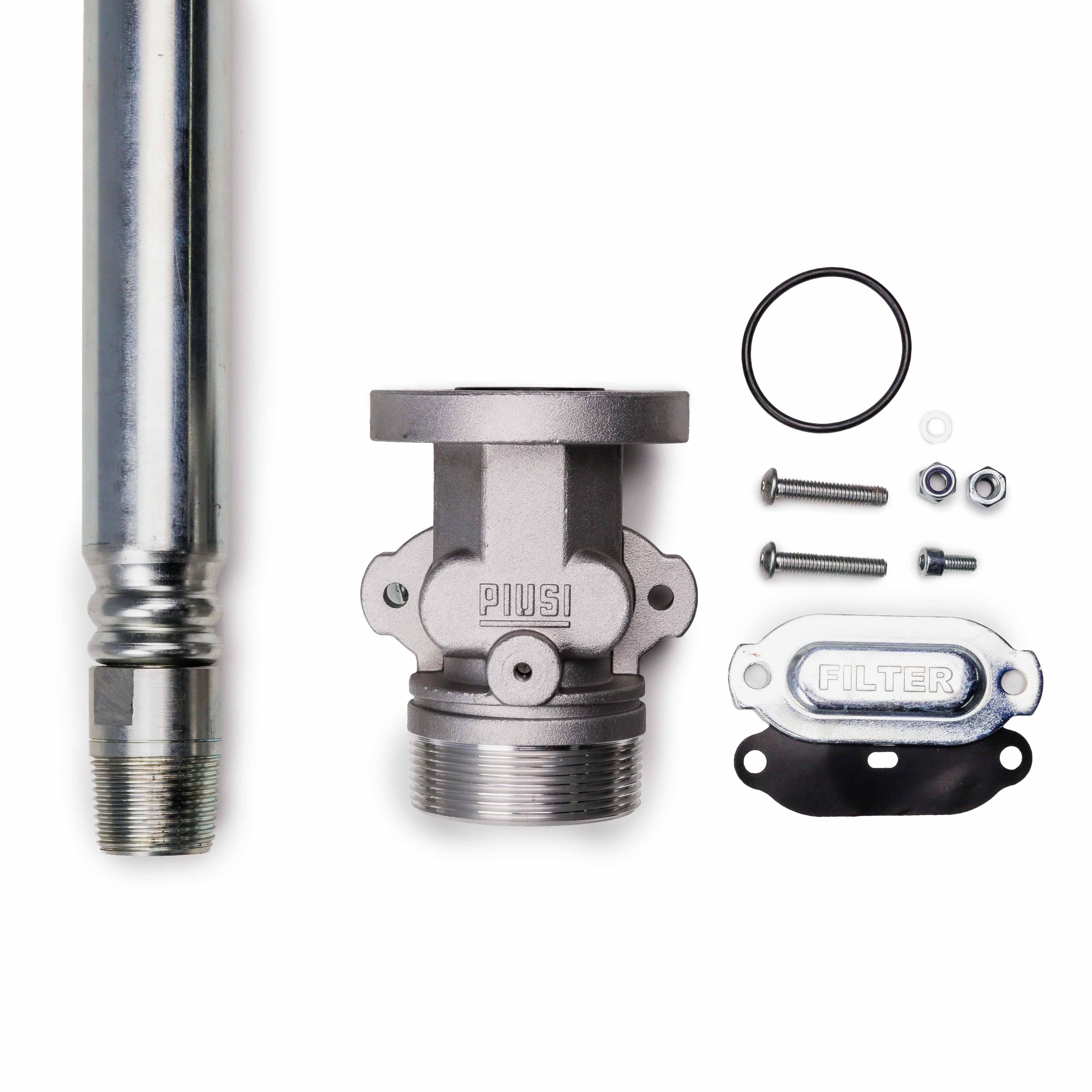Adam by Piusi SUCTION SPEAR 25mm Telescopic with Foot Valve, up to 1030mm long