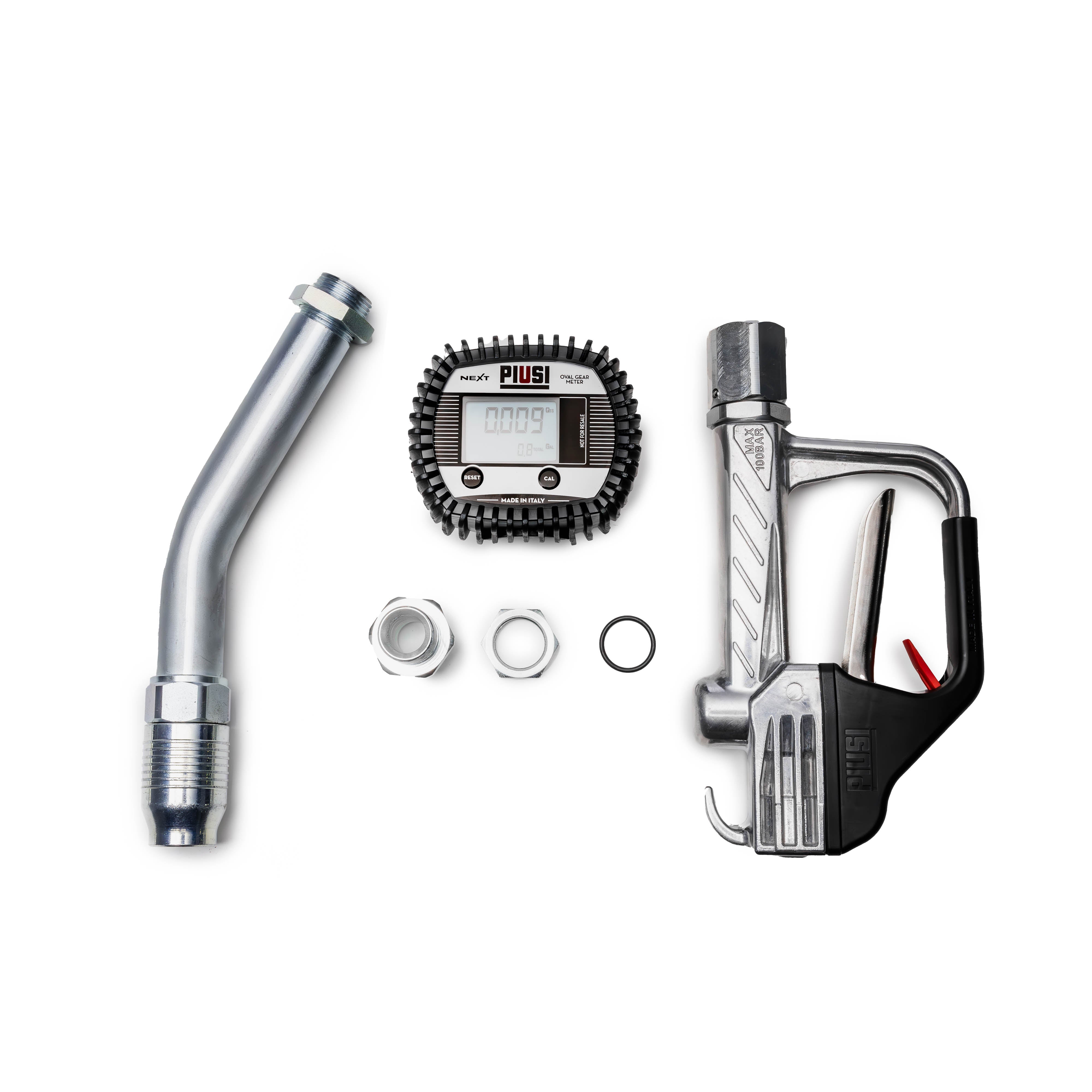 PIUSI Easy Next/2 Nozzle with Digital Meter