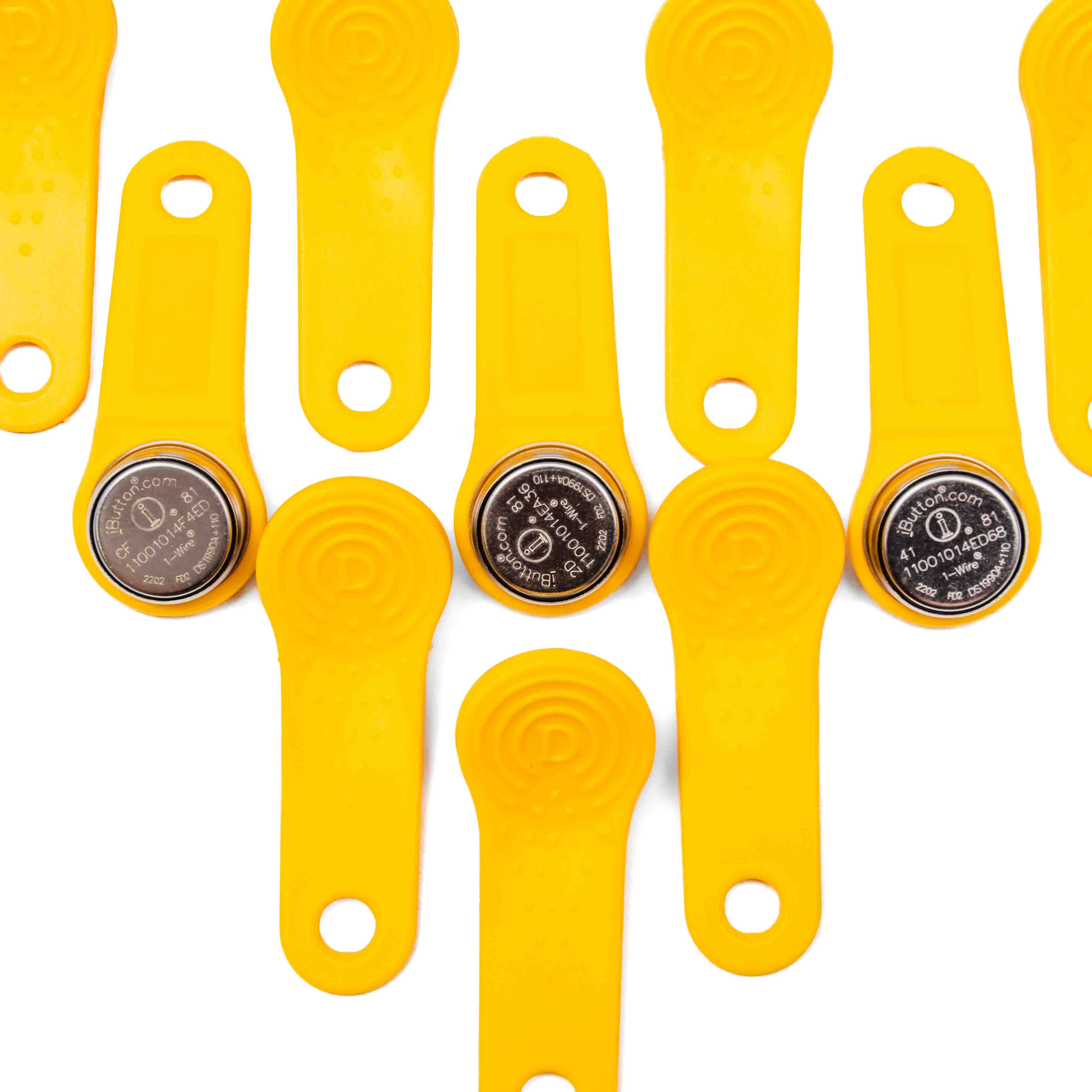 Piusi Yellow User Keys PKT10 F1590400A