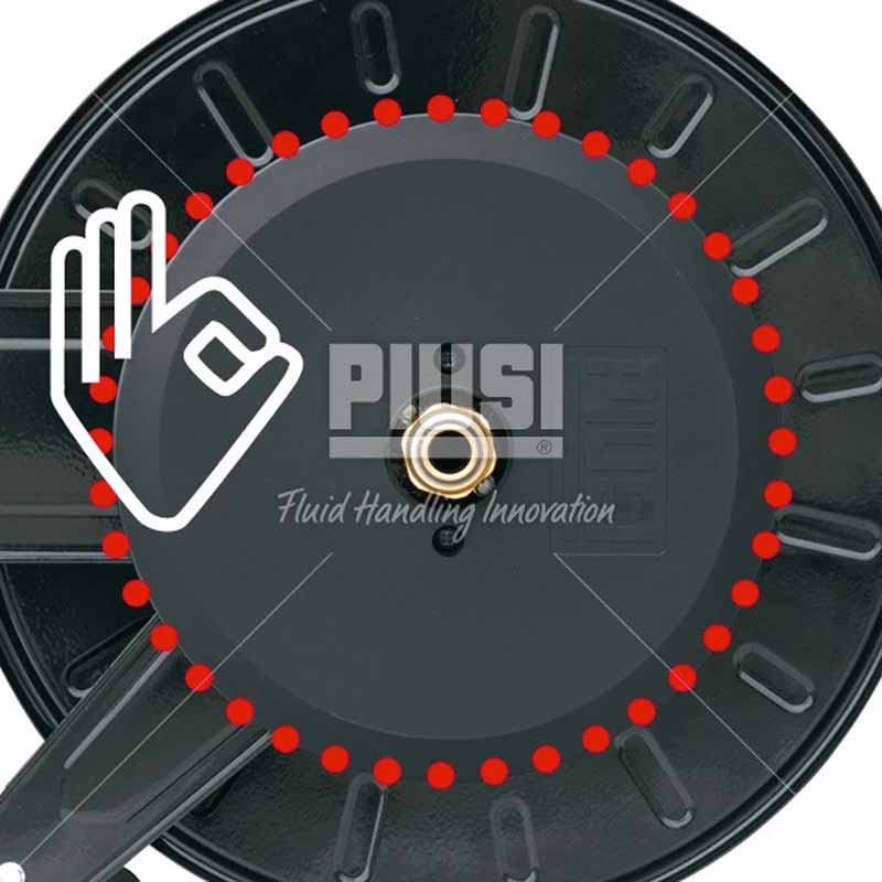 Piusi Hose Reel 1" x 15m Diesel F0075026B