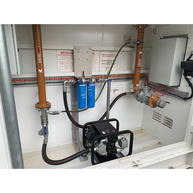 Piusi ST200 Diesel Pump fitted to GO Containerised Self Bunded Tank