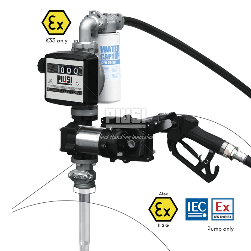 Piusi EX50 Pump Kit 240V AC 50lpm F0037601B