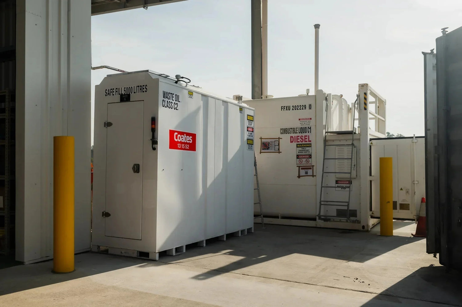 Piusi Lubrication System for Coates Hire