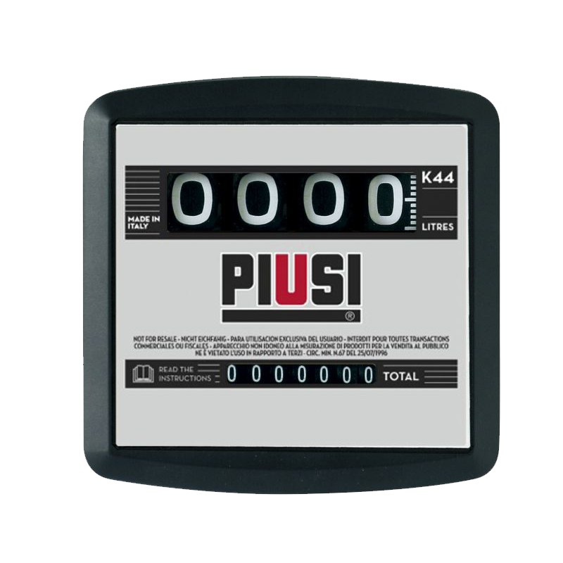 Piusi Meter K44 Ver A 4 Digit Mechanical Diesel 20-120lpm 000560000