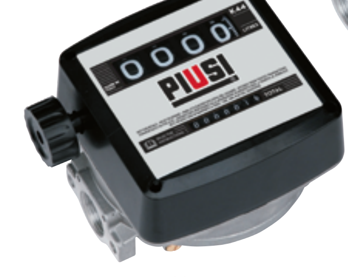 Piusi K44 Version A Mechanical Diesel Meter 1" BSP 20-120 L/min