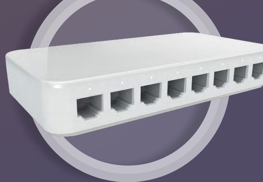 Piusi MCO GO Control Unit with 8 Port Switch 100 to 240V AC