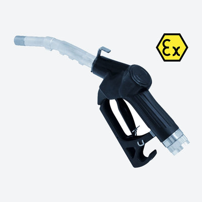 Piusi ATEX Automatic Petrol Nozzle with Swivel 60 L/min